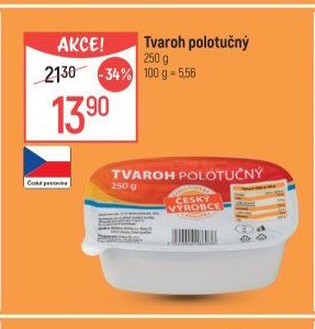 Tvaroh polotučný