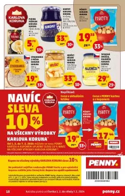 akční leták Penny Market 1.2.2024-7.2.2024