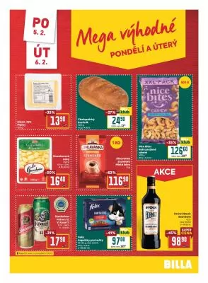 akční leták BILLA 31.1.2024-6.2.2024