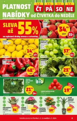 akční leták Penny Market 1.2.2024-7.2.2024