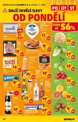 akční leták Penny Market 1.2.2024-7.2.2024