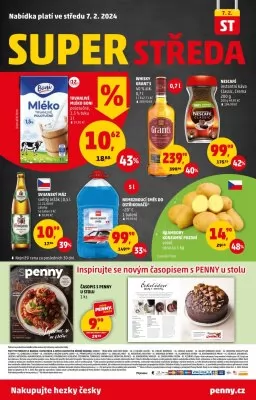 akční leták Penny Market 1.2.2024-7.2.2024