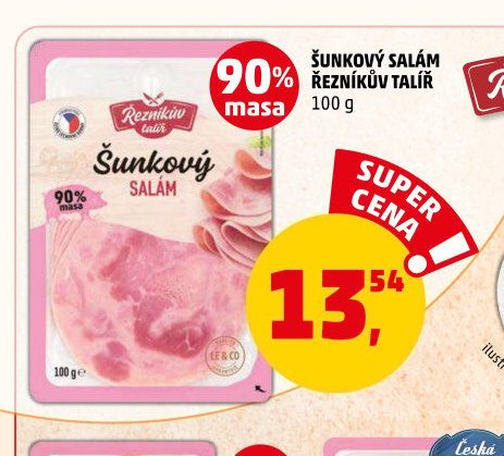 Šunkový salám Řezníkův talíř