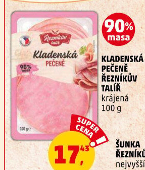 Kladenská pečeně Řezníkův talíř