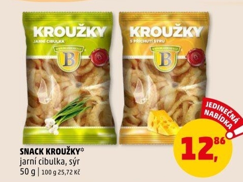 Kroužky Bramborárna Zykmund