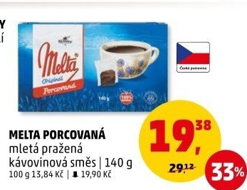 Nápoj obilninový porcovaný Melta Kávoviny