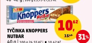 Oplatky Knoppers NutBar Storck