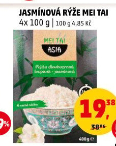 Rýže jasmínová Mei Tai Asia