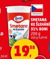 Smetana ke šlehání Boni 31%