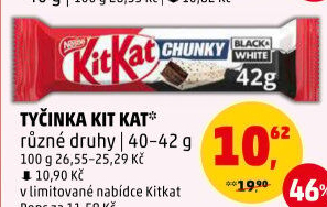 Tyčinka Kit Kat Nestlé