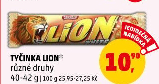 Tyčinka Lion Nestlé