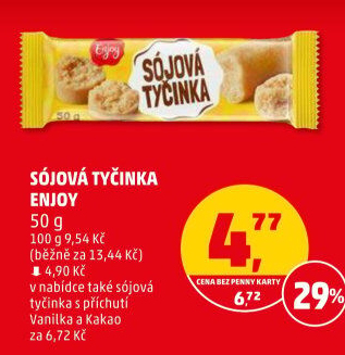 Tyčinka sójová Enjoy
