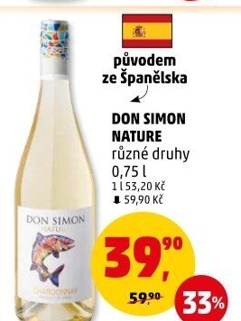 Vína Nature Don Simon