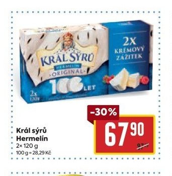 Král sýrů Hermelín