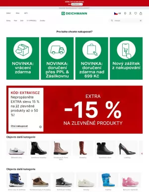 akční leták DEICHMANN 31.1.2024-6.2.2024