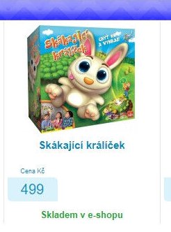 Skákající králíček