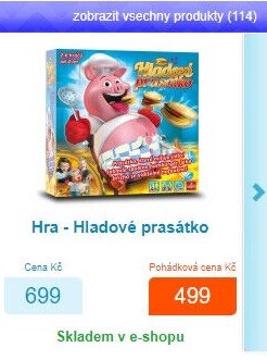 Hra - Hladové prasátko