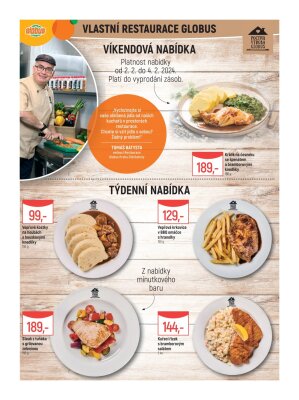 akční leták Globus 31.1.2024-6.2.2024
