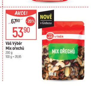Váš výběr Mix ořechů 200 g