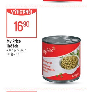 My Price Hrášek