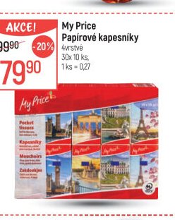 My Price Papírové kapesníky