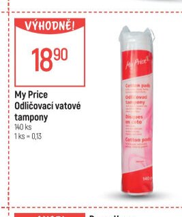 My Price Odličovací vatové tampony