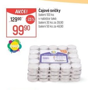 Čajové svíčky