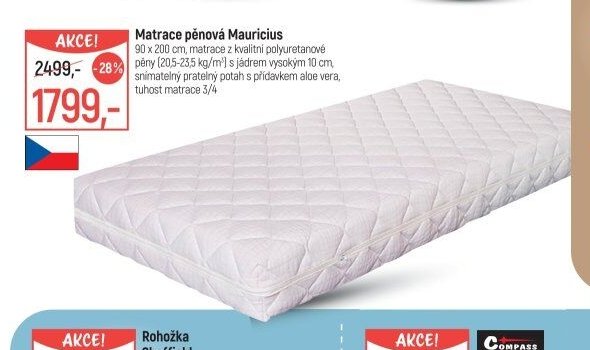 Matrace pěnová Mauricius