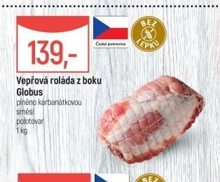Vepřová roláda z boku Globus