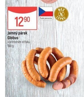 Jemný párek Globus