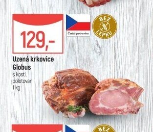 Uzená krkovice Globus