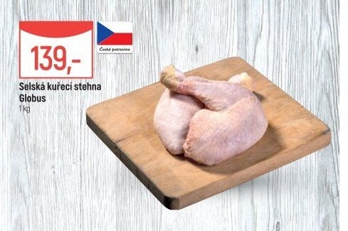 Selská kuřecí stehna Globus