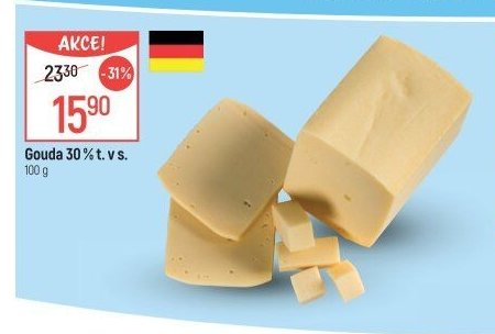 Gouda 30 % t. v s.