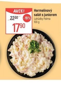 Hermelínový salát s juniorem