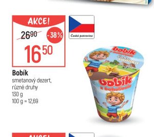 Bobík smetanový dezert