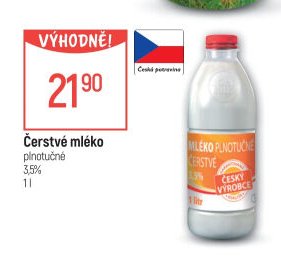 Čerstvé mléko