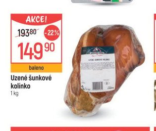 Uzené šunkové kolínko