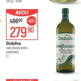 Ondoliva olej olivový extra panenský
