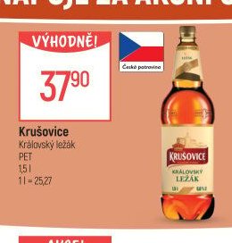 Krušovice Královský ležák