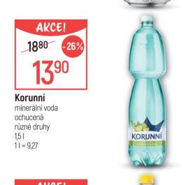 Korunní minerální voda