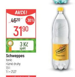 Schweppes tonic