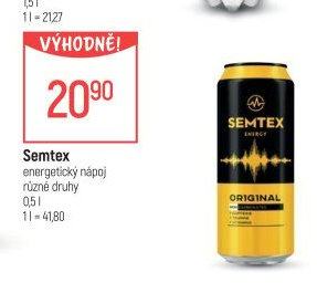 Semtex energetický nápoj
