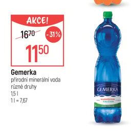 Gemerka minerální voda