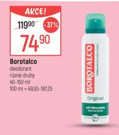 Borotalco deodorant