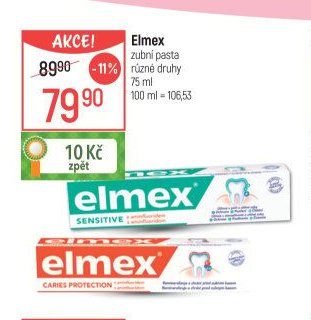 Elmex zubní pasta
