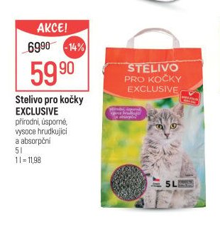 Stelivo pro kočky EXCLUSIVE