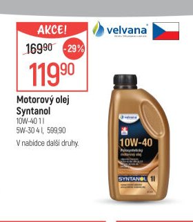 Motorový olej Syntanol