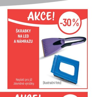 Škrabky na led a námrazu
