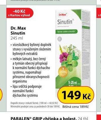 Dr. Max Sinutin 245 ml