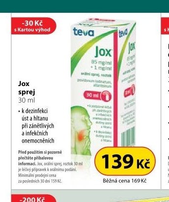 Jox sprej 30 ml